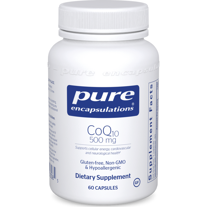 Pure Encapsulations CoQ10 500 mg 60 vegcaps