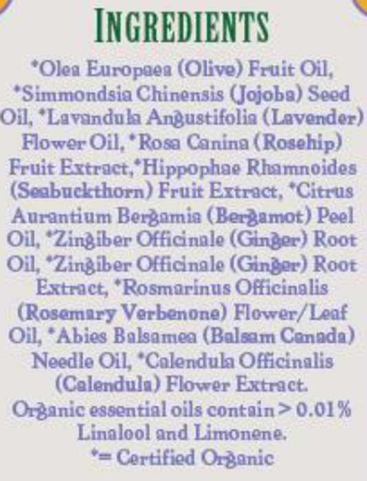 W.S. Badger Company Lavender Massage Oil 4 fl oz