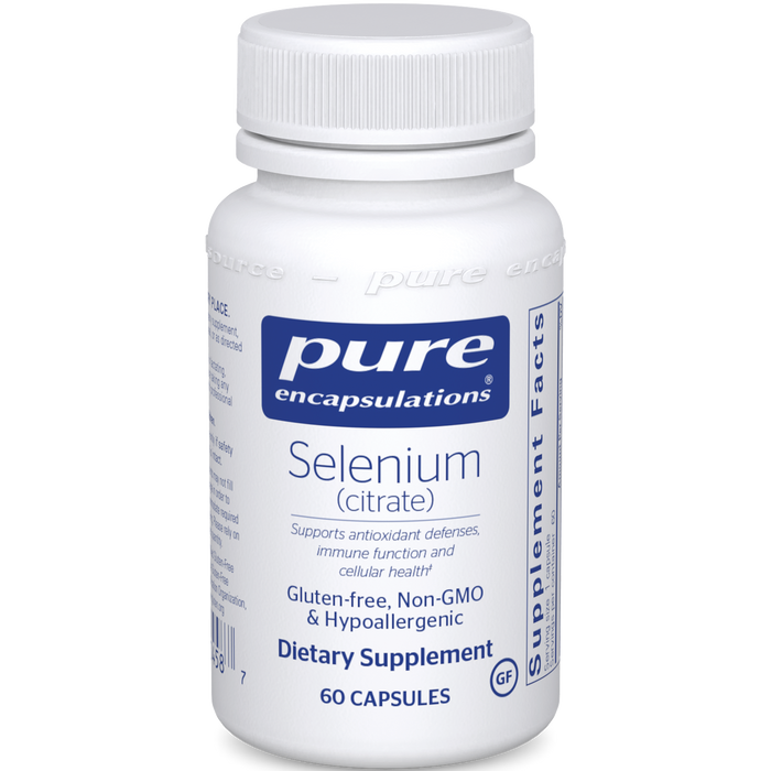 Pure Encapsulations Selenium (citrate) 200 mcg