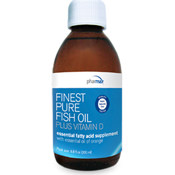 Pharmax Finest Pure Fish Oil Plus D Orange 6.8oz