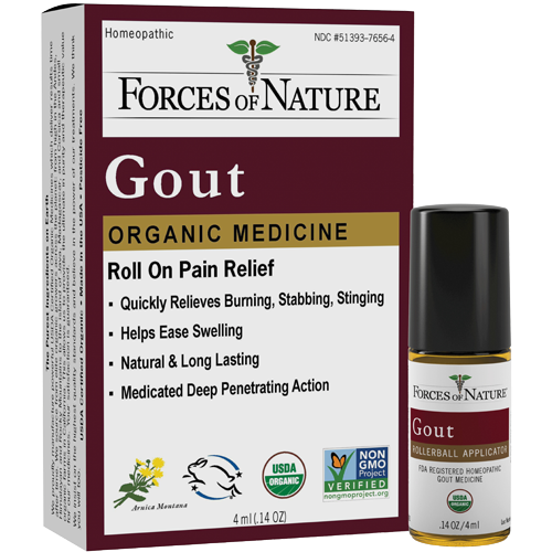 Forces of Nature Gout Pain Organic .14 fl oz