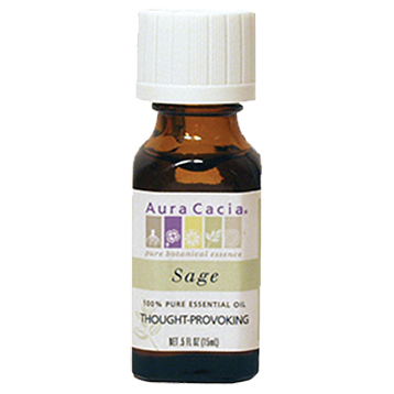 Aura Cacia Sage Essential Oil .5 oz
