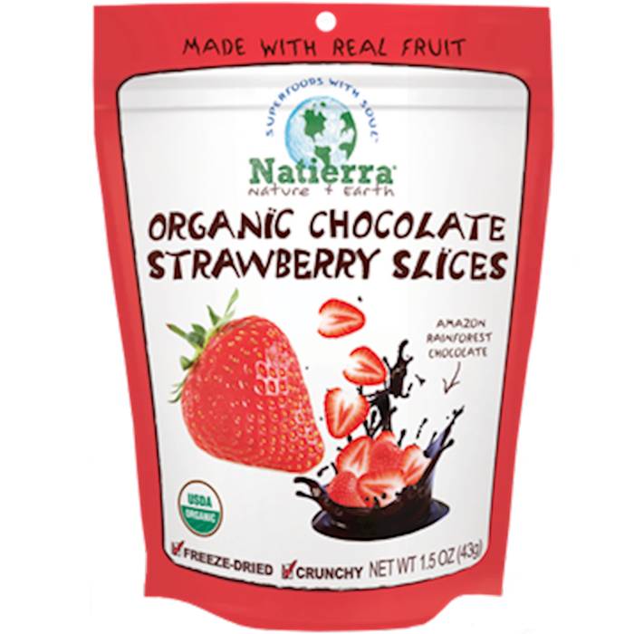 Nature's All Chocolate Strawberry Slice Organic 1.5oz