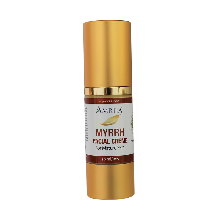 Amrita Aromatherapy Myrrh Facial Creme for Mature Skin 1oz