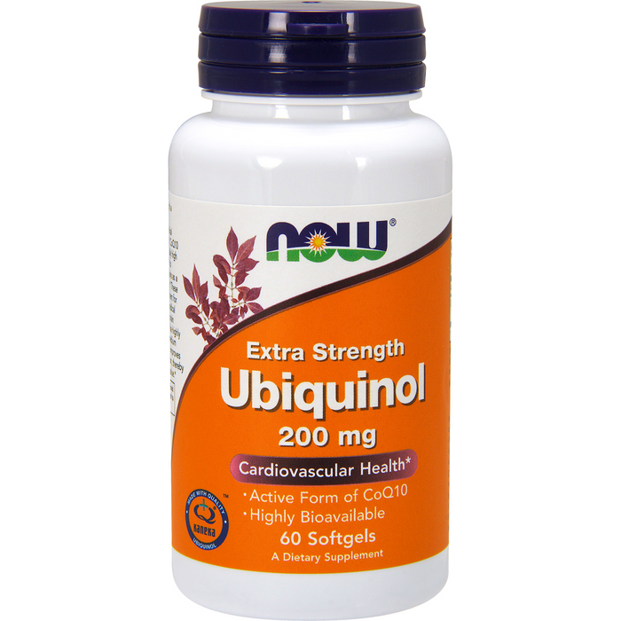 NOW Ubiquinol Extra Strength 200 mg 60 gels