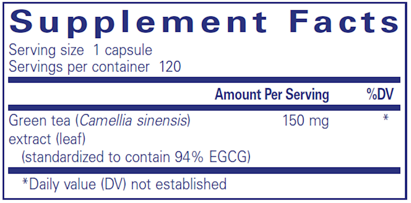 Pure Encapsulations Teavigo 120 vcaps