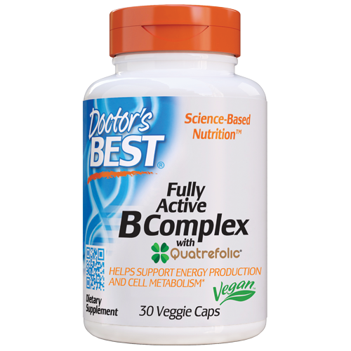 Doctor's Best Fully Active B Complex 30 vegcaps