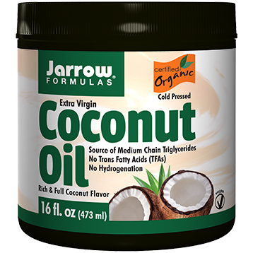 Jarrow Formulas Extra Virgin Coconut Oil 16 oz
