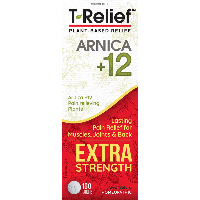 MediNatura T-Relief Extra Str Pain Relief 90 Tabs