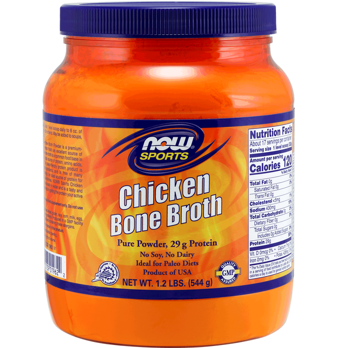 NOW Chicken Bone Broth Powder 17 servings