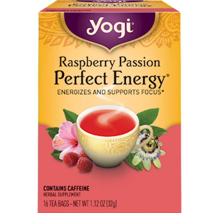 Yogi Teas Perfect Energy Raspberry Passion 16 bags