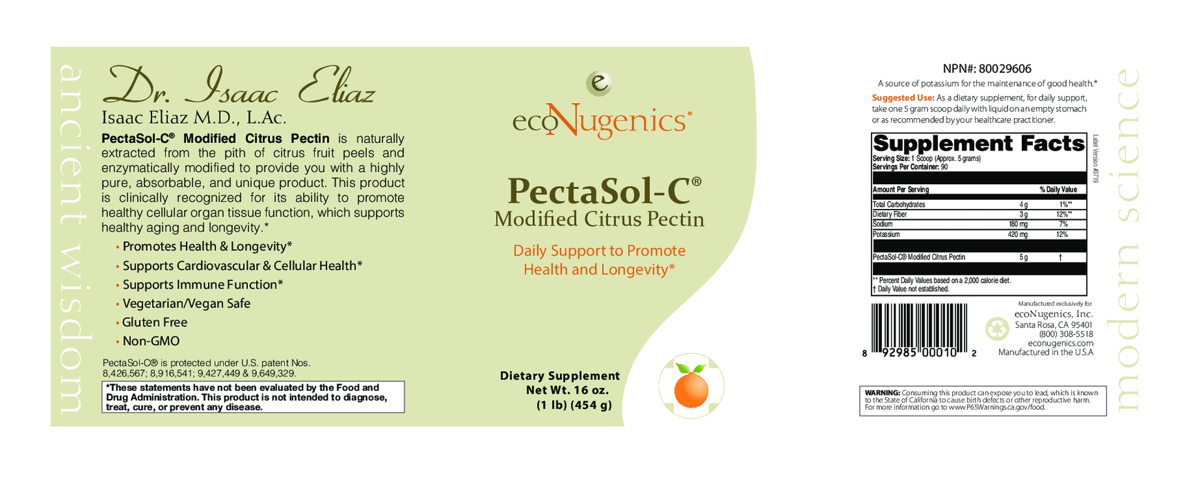 EcoNugenics PectaSol-C Powder