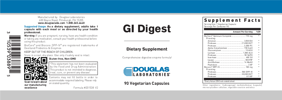 Douglas Laboratories® GI Digest 90 vcaps