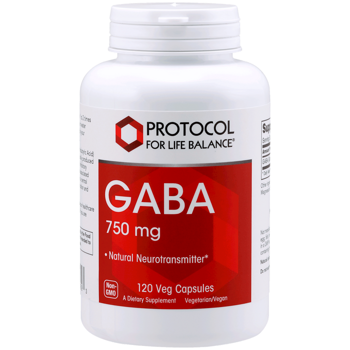 Protocol For Life Balance Gaba 750 mg 120 vegcaps