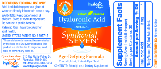 Hyalogic Synthovial Seven 1 oz