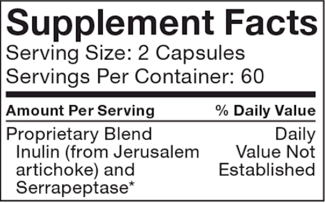 Nutramedix Inc. Serrapeptase 500 mg 120 vcaps