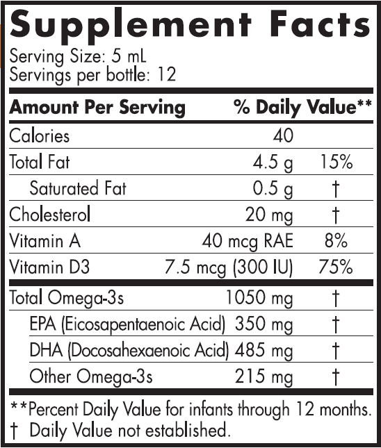 Nordic Naturals DHA Infant 2 oz