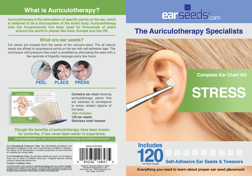EarSeeds Stress Ear Seed 1 Kit