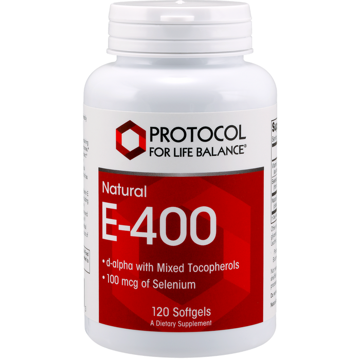 Protocol For Life Balance E-400 120 gels
