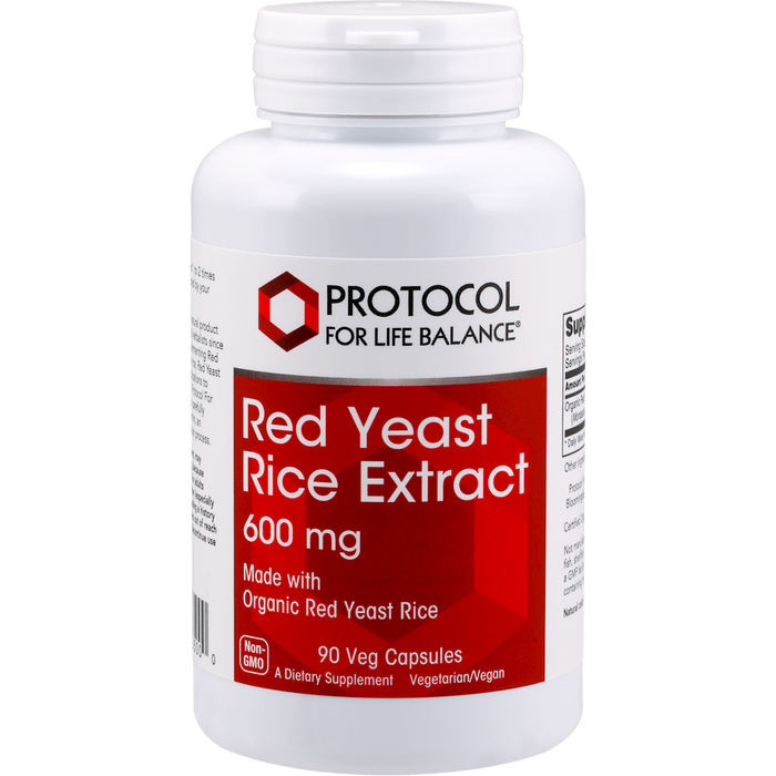 Protocol For Life Balance Red Yeast Rice Extract 90 vegcaps