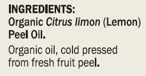 Dr. Mercola Organic Lemon Essential Oil 1 fl oz
