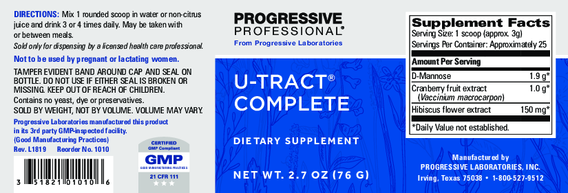 Progressive Labs U-Tract Complete  76 gms