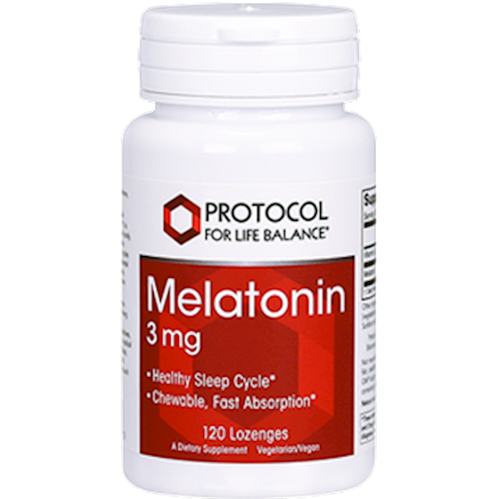 Protocol For Life Balance Melatonin 3 mg 120 loz