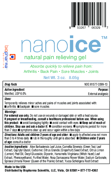 BioPharma Scientific Nanoice Pain Relieving Roll On 3 oz
