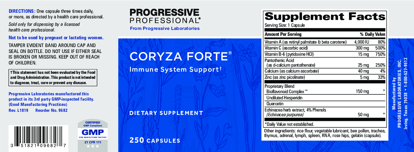 Progressive Labs Coryza Forte