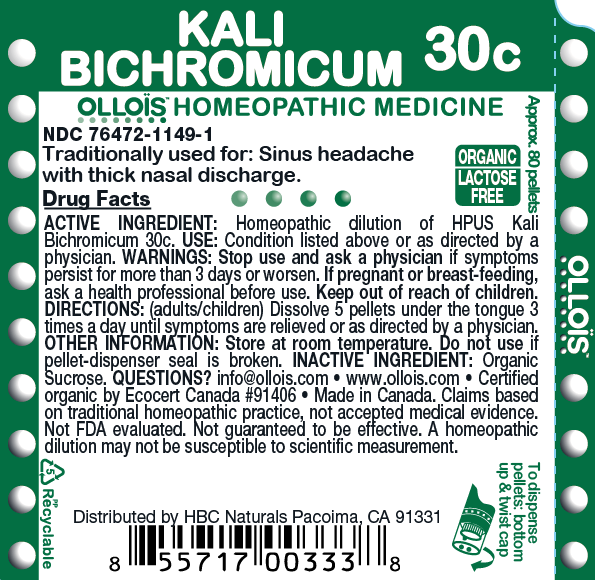 Ollois Kali Bichromicum Organic 30c 80 plts