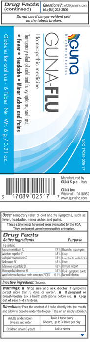 Guna, Inc. GUNA-Flu (6 Tubes) 6 g