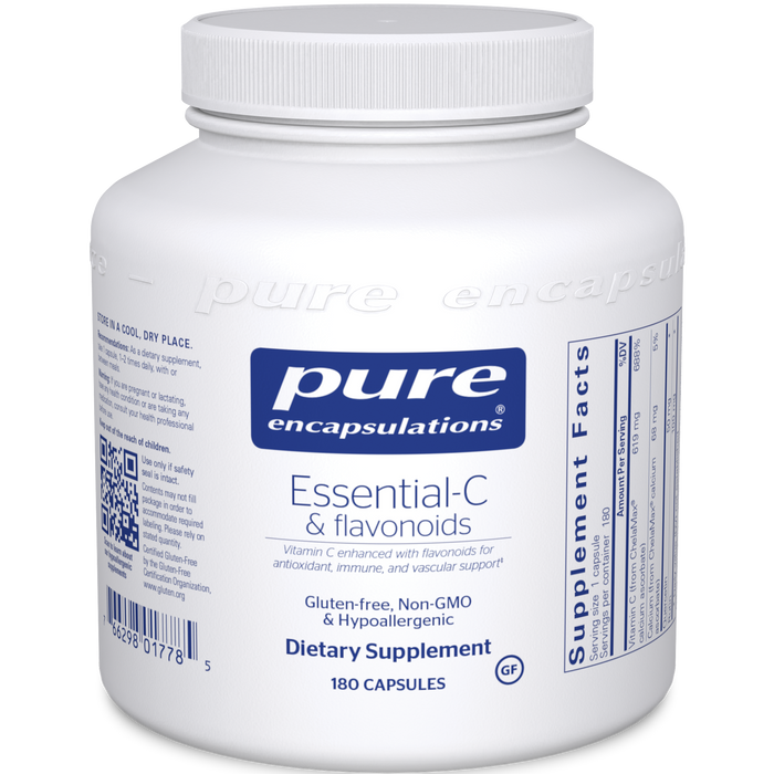 Pure Encapsulations Essential C & Flavonoids 180 vcaps