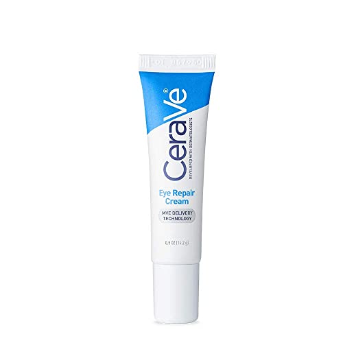 CeraVe Eye Repair Cream 0.5 Ounce Under Eye Cream for Dark Circles and Puffiness