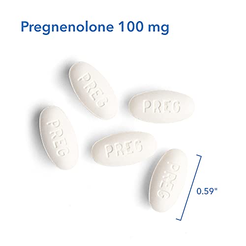 Allergy Research Group - Pregnenolone 100 mg - 60 Scored Tablets