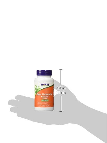 Now Foods Saw Palmetto Extract 320 mg - 90 Softgels (Pack of 2) - 180 Total Softgels