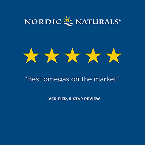 Nordic Naturals Ultimate Omega Xtra, Lemon Flavor - 1480 mg Omega-3 + 1000 IU Vitamin D3-60 Soft Gels - Omega-3 Fish Oil - EPA & DHA - Brain, Heart, Joint, & Immune Health - 30 Servings