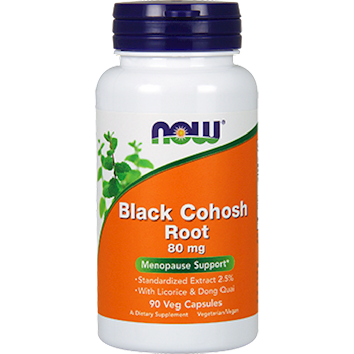 NOW Black Cohosh Extract 80 mg 90 vegcaps