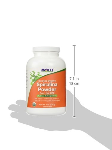 Now Foods, Organic SPIRULINA Powder, 2LB