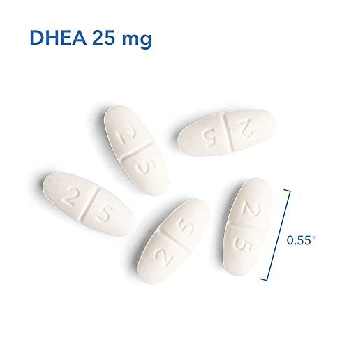 Allergy Research Group - DHEA 25 mg -60 Scored Tablets