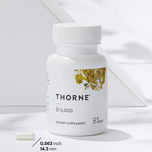 Thorne Vitamin D-5000 60 Capsules