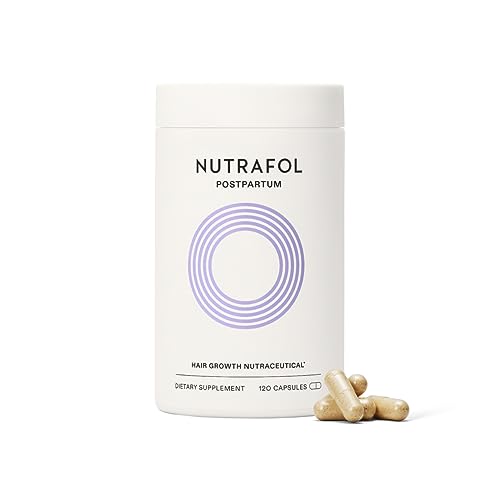 Nutrafol Postpartum Hair Growth Supplements 1 Month Supply 120 capsules