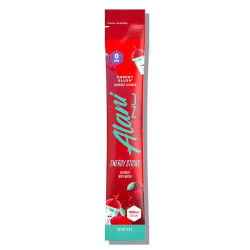 Alani Nu Energy Stick Packets, Cherry Slush 10 Sticks Per Pack