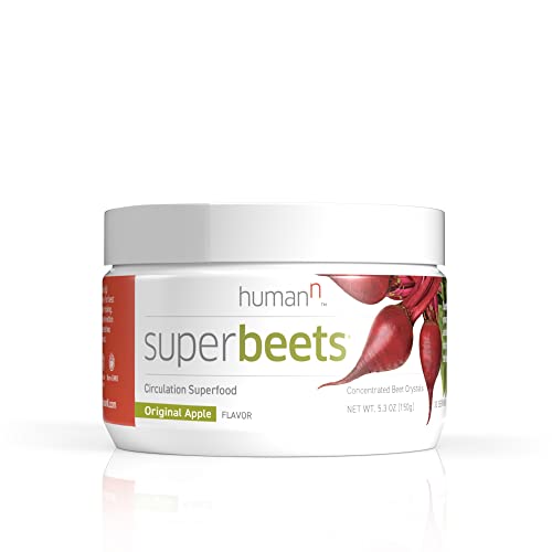 HumanN SuperBeets Original Apple Beet Root Powder 30 Servings