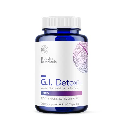 G.I. Detox+ Gentle Binder by Biocidin (60 Capsules)