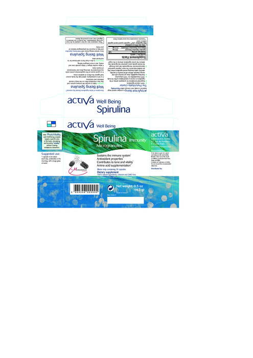 Activa Labs Well-Being Spirulina 30 caps