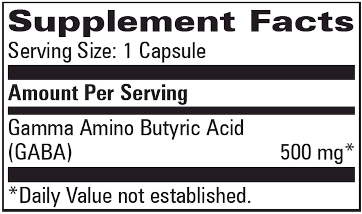 Progressive Labs GABA 500 mg 90 caps