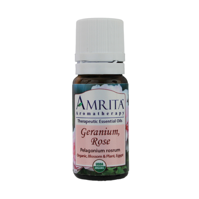 Amrita Aromatherapy Geranium Rose Organic 10 ml