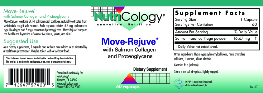 Nutricology Move-Rejuve 60 vegcaps