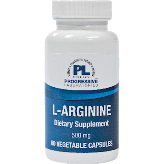 Progressive Labs L-Arginin 500 mg 60 Kapseln