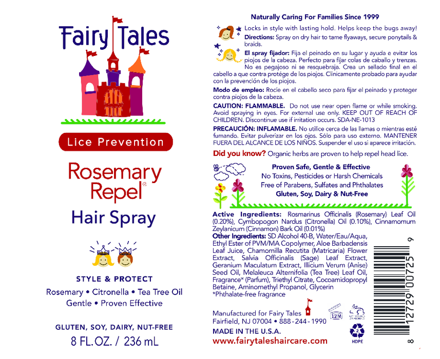 Fairy Tales Rosemary Repel Hair Spray 8 fl oz
